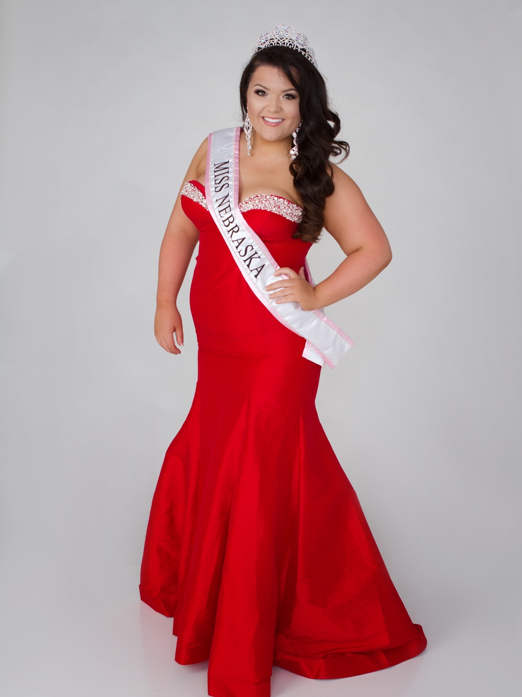 Mac Dougal Red Mermaid Gown